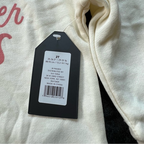 NWT Bon Bebe Summer Vibes Outfit Size 2T - Picture 5 of 10